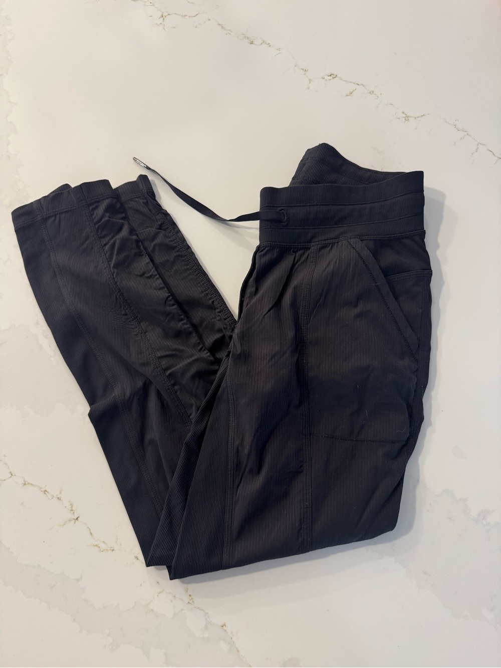 lululemon athletica Black Track Joggers